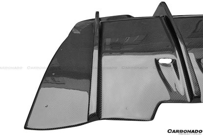 2015-2018 Mercedes Benz W205 C63 S AMG Coupe PS Style Rear Diffuser