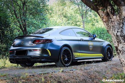 2015-2018 Mercedes Benz W205 C63/S AMG Coupe PS Style Rear Diffuser - Carbonado