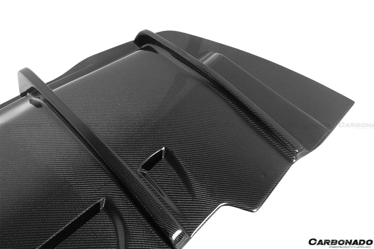 2015-2018 Mercedes Benz W205 C63/S AMG Coupe PS Style Rear Diffuser - Carbonado Aero