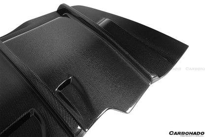 2015-2018 Mercedes Benz W205 C63/S AMG Coupe PS Style Rear Diffuser - Carbonado Aero
