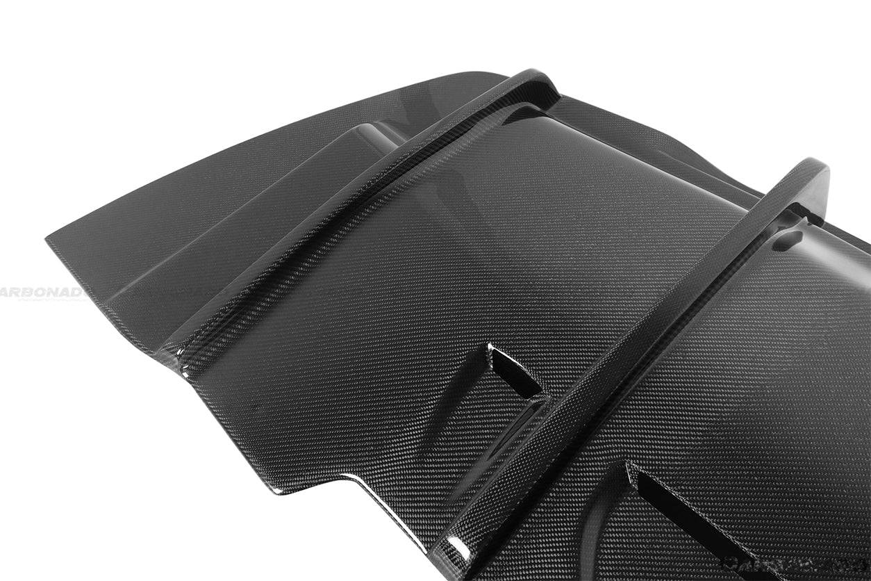 2015-2018 Mercedes Benz W205 C63/S AMG Coupe PS Style Rear Diffuser - Carbonado Aero