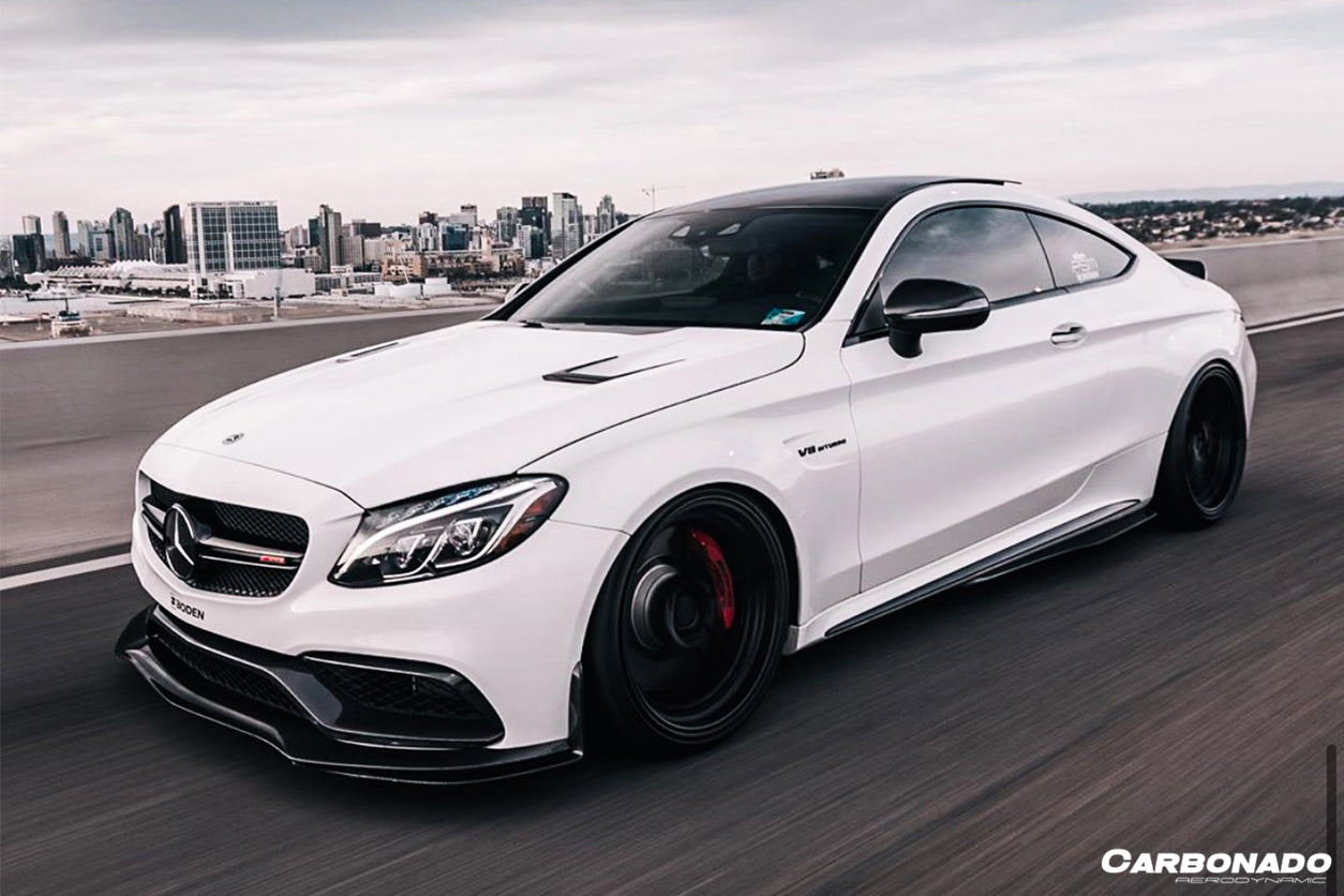 2015-2021 Mercedes Benz W205 C63/S AMG Sedan/Coupe BKSS Style Hood - Carbonado Aero