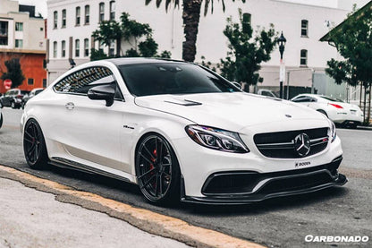 2015-2021 Mercedes Benz W205 C63/S AMG Sedan/Coupe BKSS Style Hood - Carbonado Aero