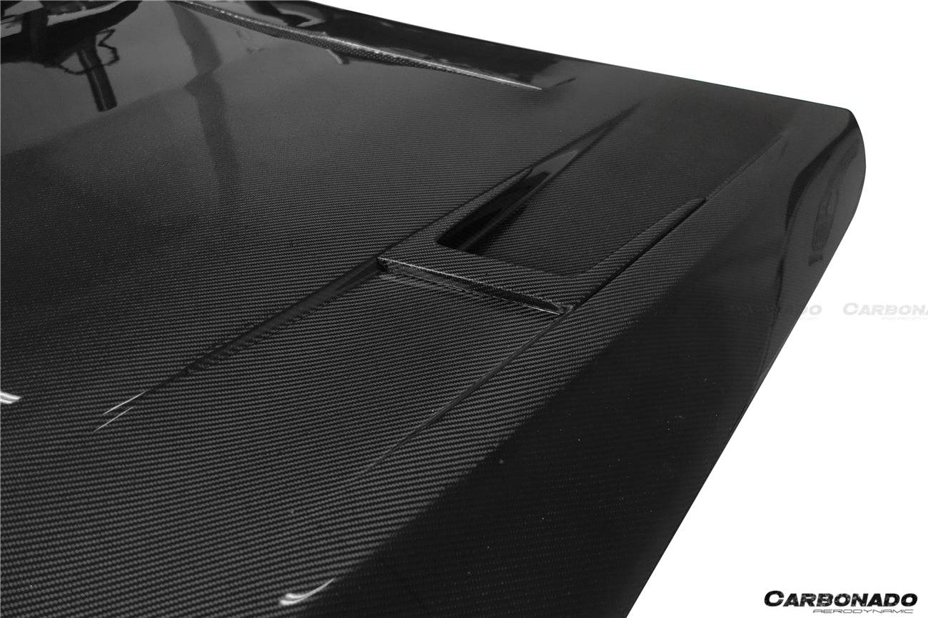 2015-2021 Mercedes Benz W205 C63/S AMG Sedan/Coupe BKSS Style Hood - Carbonado Aero