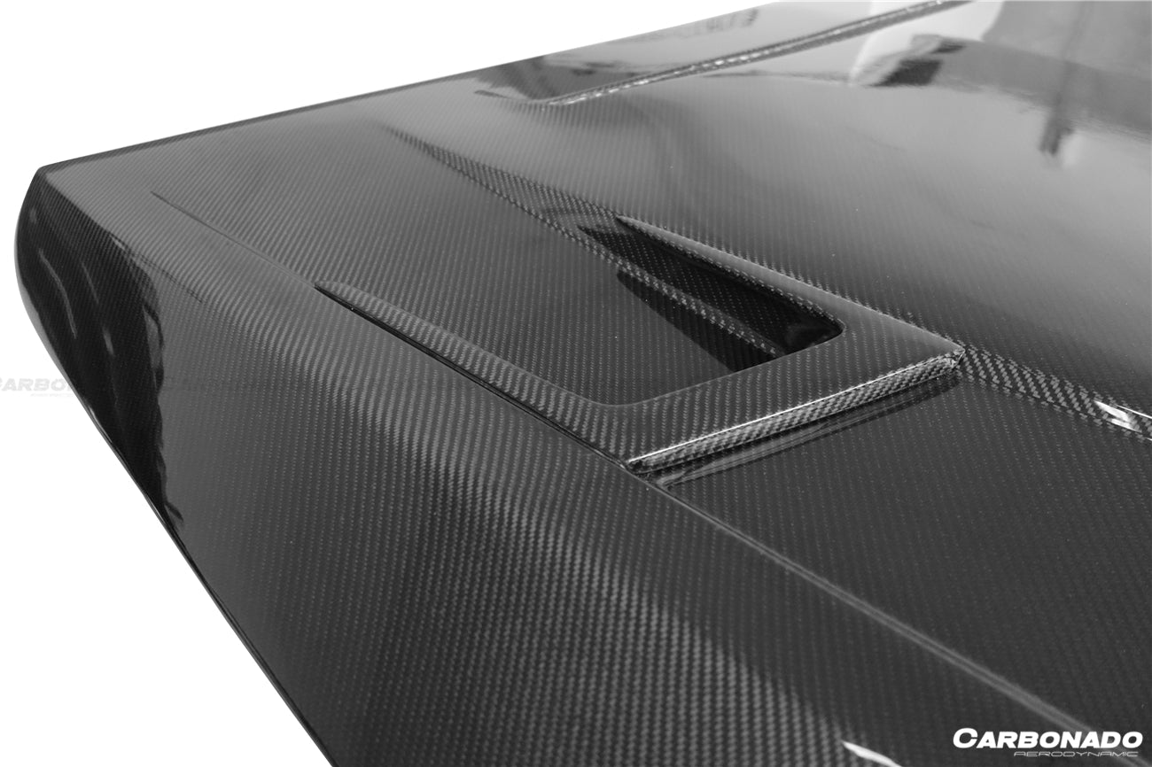 2015-2021 Mercedes Benz W205 C63/S AMG Sedan/Coupe BKSS Style Hood - Carbonado Aero