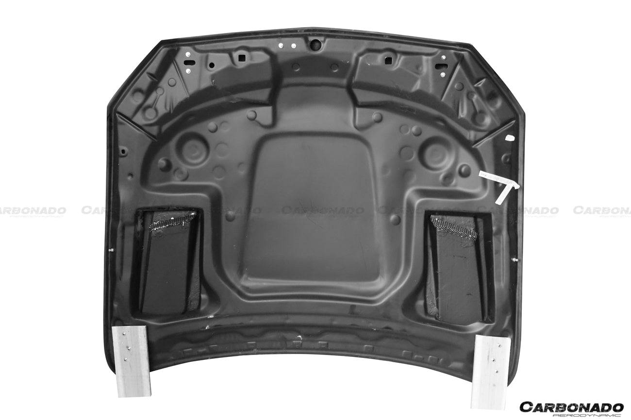 2015-2021 Mercedes Benz W205 C63/S AMG Sedan/Coupe BKSS Style Hood - Carbonado Aero