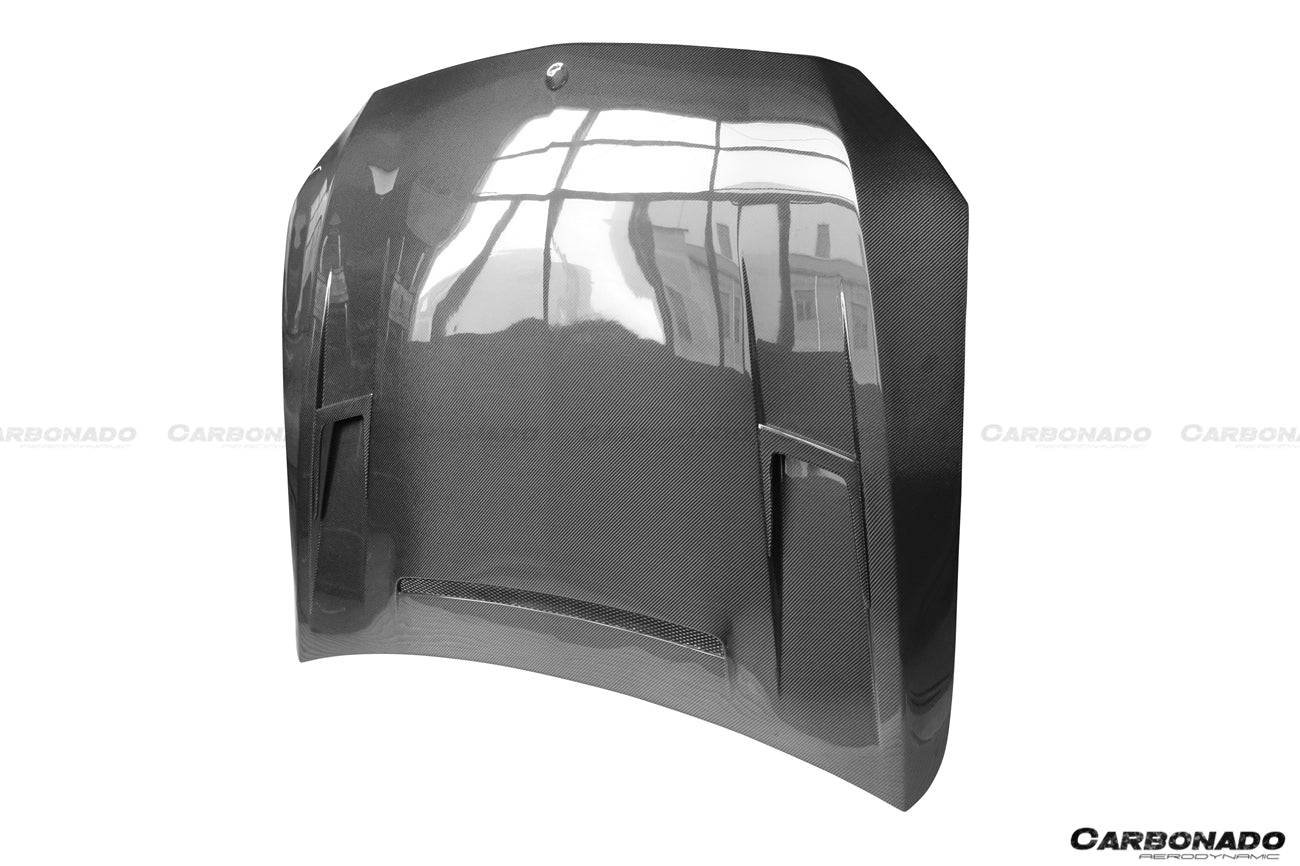 2015-2021 Mercedes Benz W205 C63/S AMG Sedan/Coupe BKSS Style Hood - Carbonado Aero