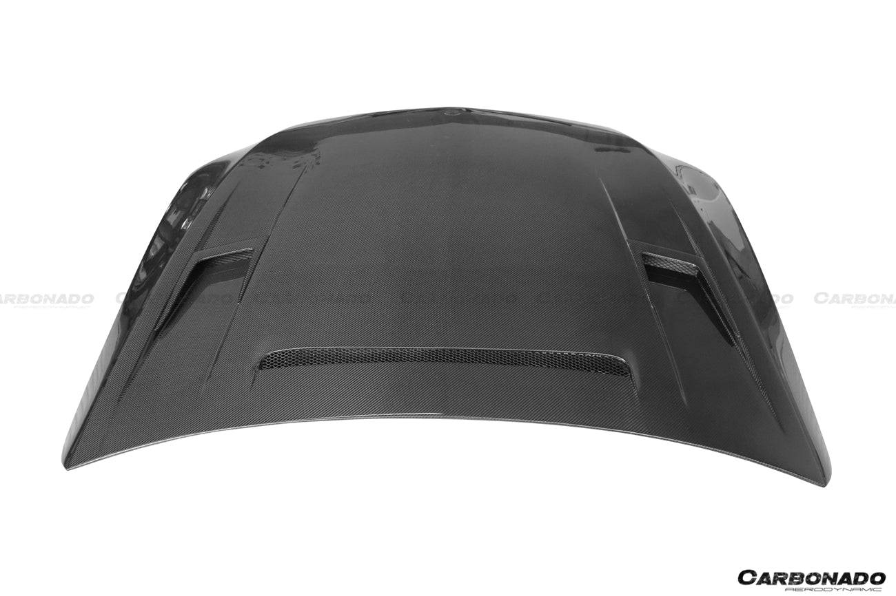 2015-2021 Mercedes Benz W205 C63/S AMG Sedan/Coupe BKSS Style Hood - Carbonado Aero