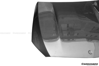 2015-2021 Mercedes Benz W205 C63/S AMG Sedan/Coupe OEM Style Hood - Carbonado Aero
