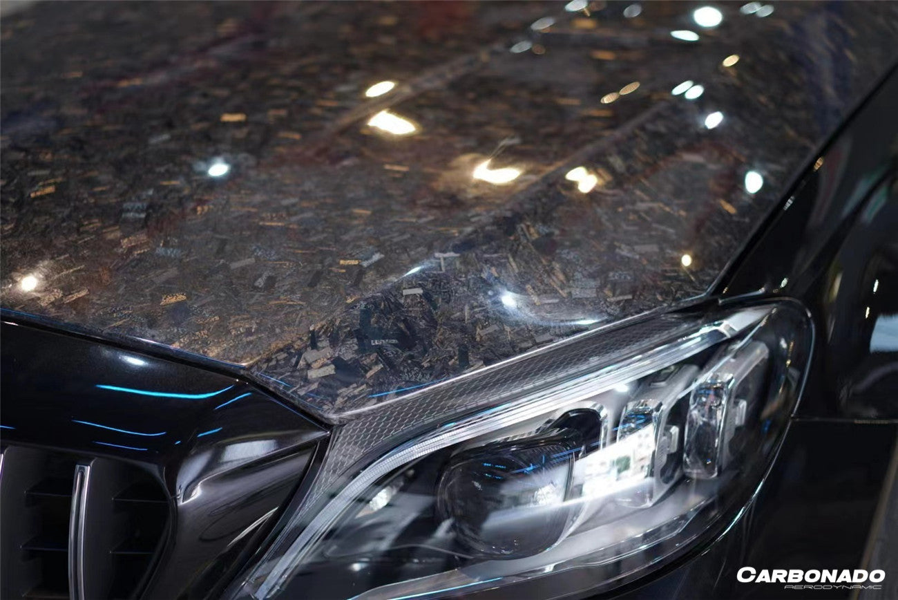 2015-2021 Mercedes Benz W205 C63/S AMG Sedan/Coupe BKSS Style Hood - Carbonado Aero