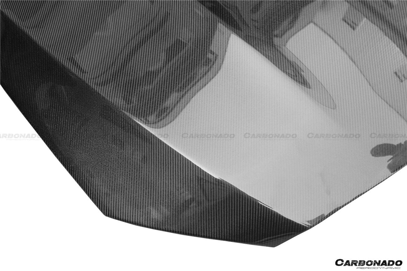 2015-2021 Mercedes Benz W205 C63/S AMG Sedan/Coupe OEM Style Hood - Carbonado Aero