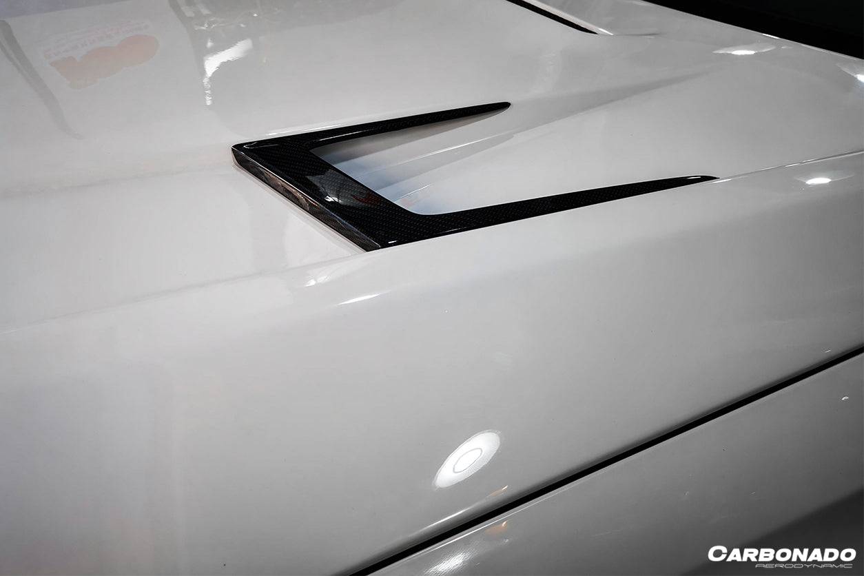 2015-2021 Mercedes Benz W205 C63/S AMG Sedan/Coupe BKSS Style Hood - Carbonado Aero