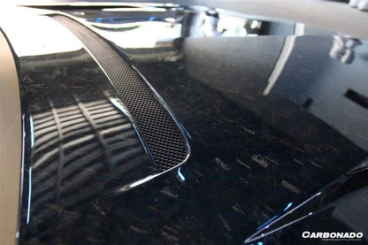 2015-2021 Mercedes Benz W205 C63/S AMG Sedan/Coupe BKSS Style Hood - Carbonado Aero