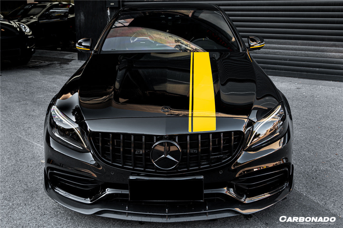 2015-2021 Mercedes Benz W205 C63 S AMG Sedan BR Style Front Lip