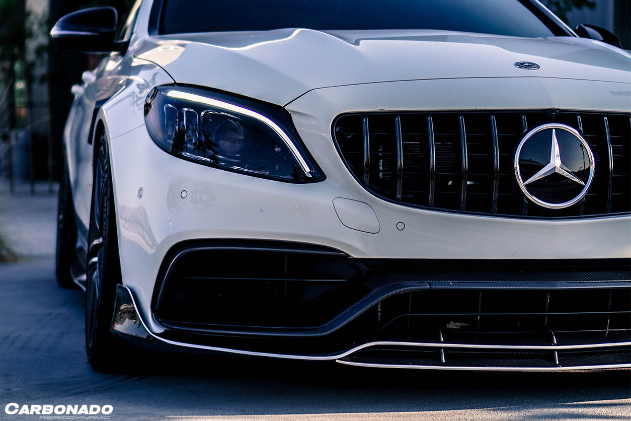 2015-2021 Mercedes Benz W205 C63 S AMG Sedan BR Style Front Lip