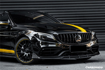 2015-2021 Mercedes Benz W205 C63 S AMG Sedan BR Style Front Lip