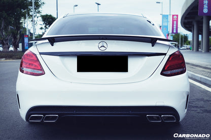 2015-2021 Mercedes Benz C-Class W205 Sedan RT-II Style Trunk Spoiler
