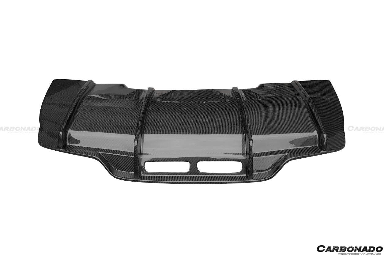 2015-2021 Mercedes Benz W205 C63 S AMG Sedan PS Style Rear Diffuser