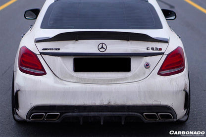 2015-2021 Mercedes Benz W205 C63 S AMG Sedan PS Style Rear Diffuser