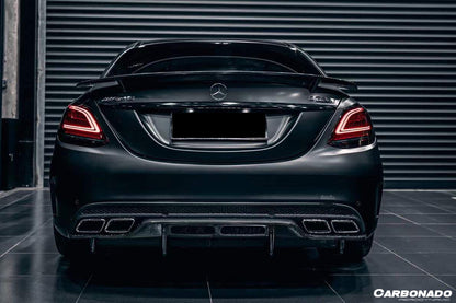 2015-2021 Mercedes Benz C-Class W205 Sedan RT-II Style Trunk Spoiler