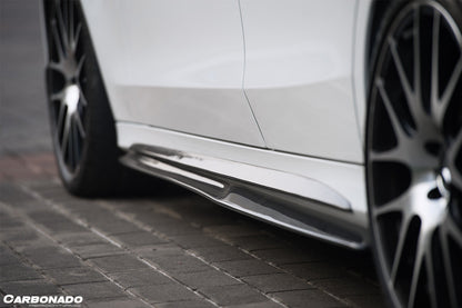 2015-2021 Mercedes Benz C-Class W205 Sedan PS Style Side Skirts