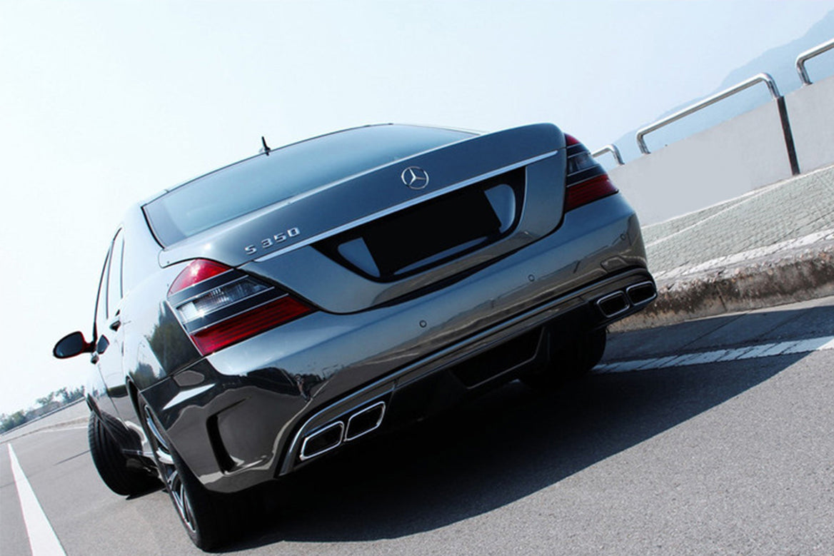 2007-2009 Mercedes Benz W221 S Class BK Style Rear Bumper