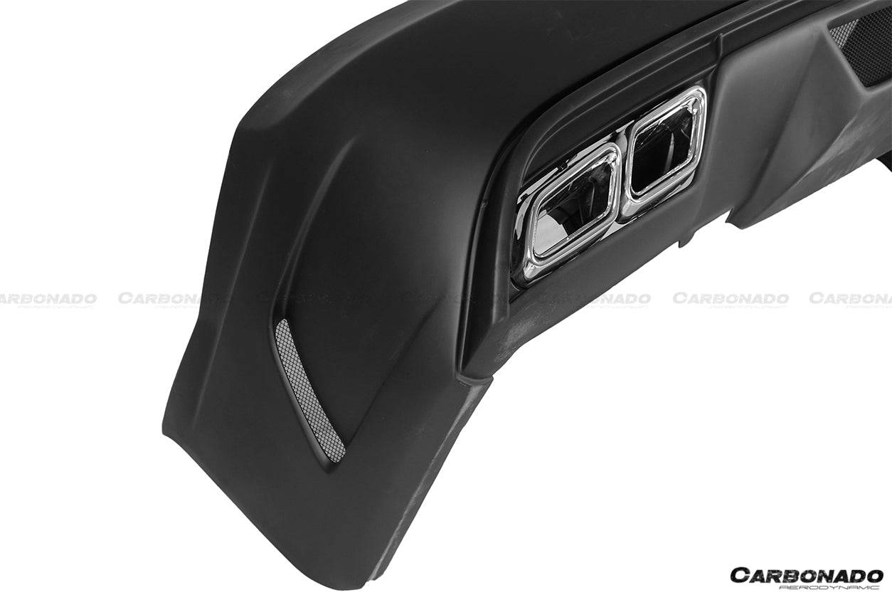 2007-2013 Mercedes Benz W221 S Class BK Style Rear Bumper - Carbonado Aero