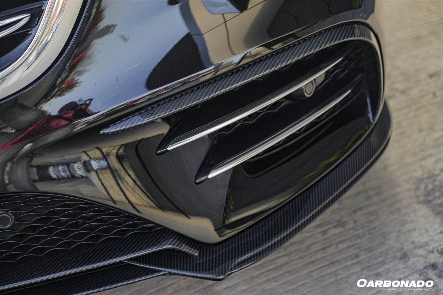 2018-2020 Mercedes Benz W222 Facelift Sedan IA Style Front Lip | Fits S450, S560 AMG Line