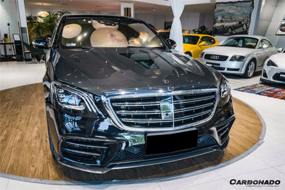 2018-2020 Mercedes Benz W222 Facelift Sedan IA Style Front Lip | Fits S450, S560 AMG Line
