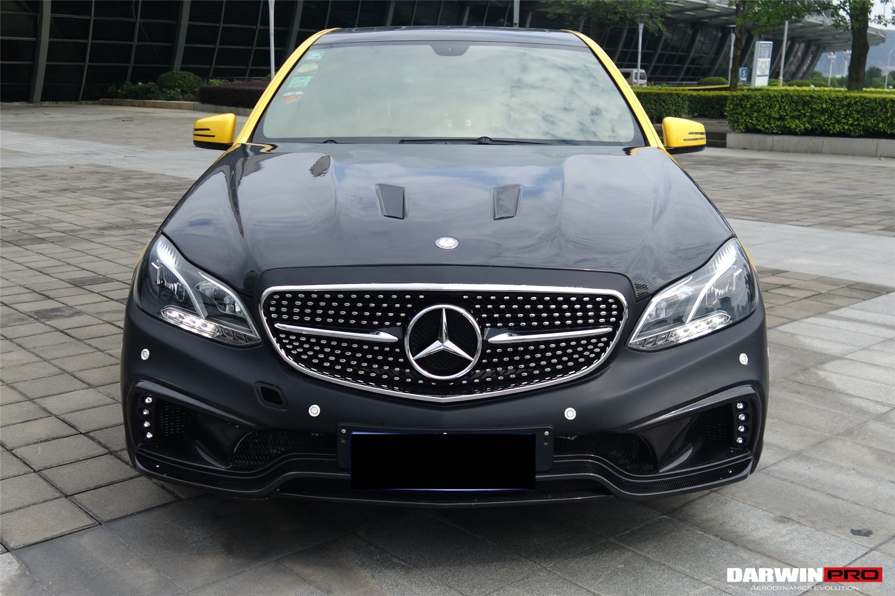 DarwinPRO 2014-2016 Mercedes Benz E Class W212 BKSS Style Hood - DarwinPRO Aerodynamics