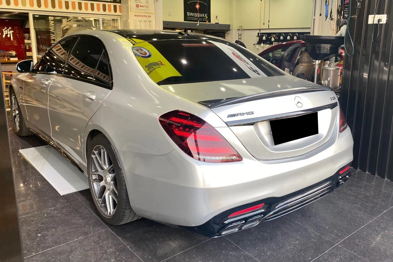 2014-2020 Mercedes Benz S63 W222 Sedan MSY Style Trunk Spoiler