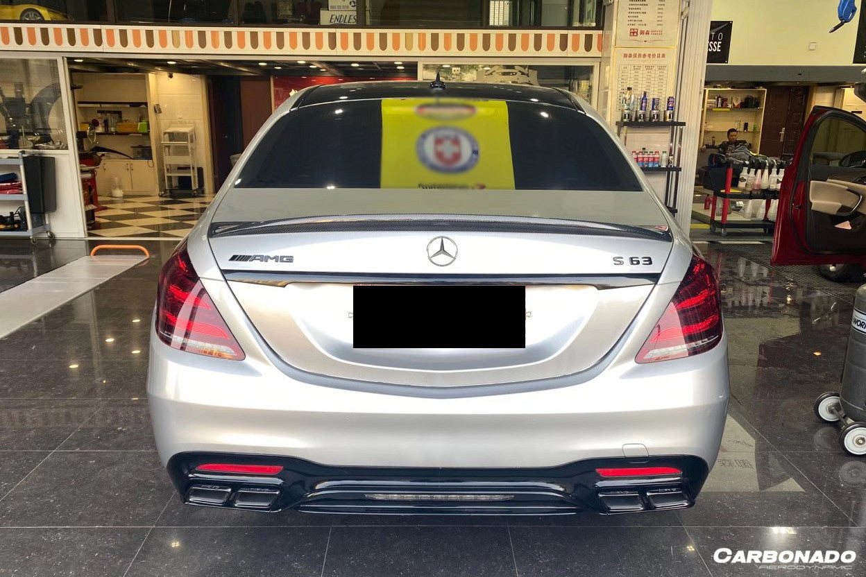 2014-2020 Mercedes Benz S63 W222 Sedan MSY Style Trunk Spoiler