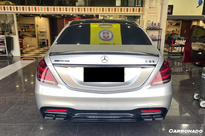 2014-2020 Mercedes Benz S63 W222 Sedan MSY Style Trunk Spoiler