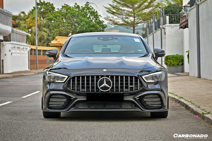2019-2023 Mercedes Benz AMG GT63  S 4Door Coupe X290 OEM Style Carbon Fiber Front Lip