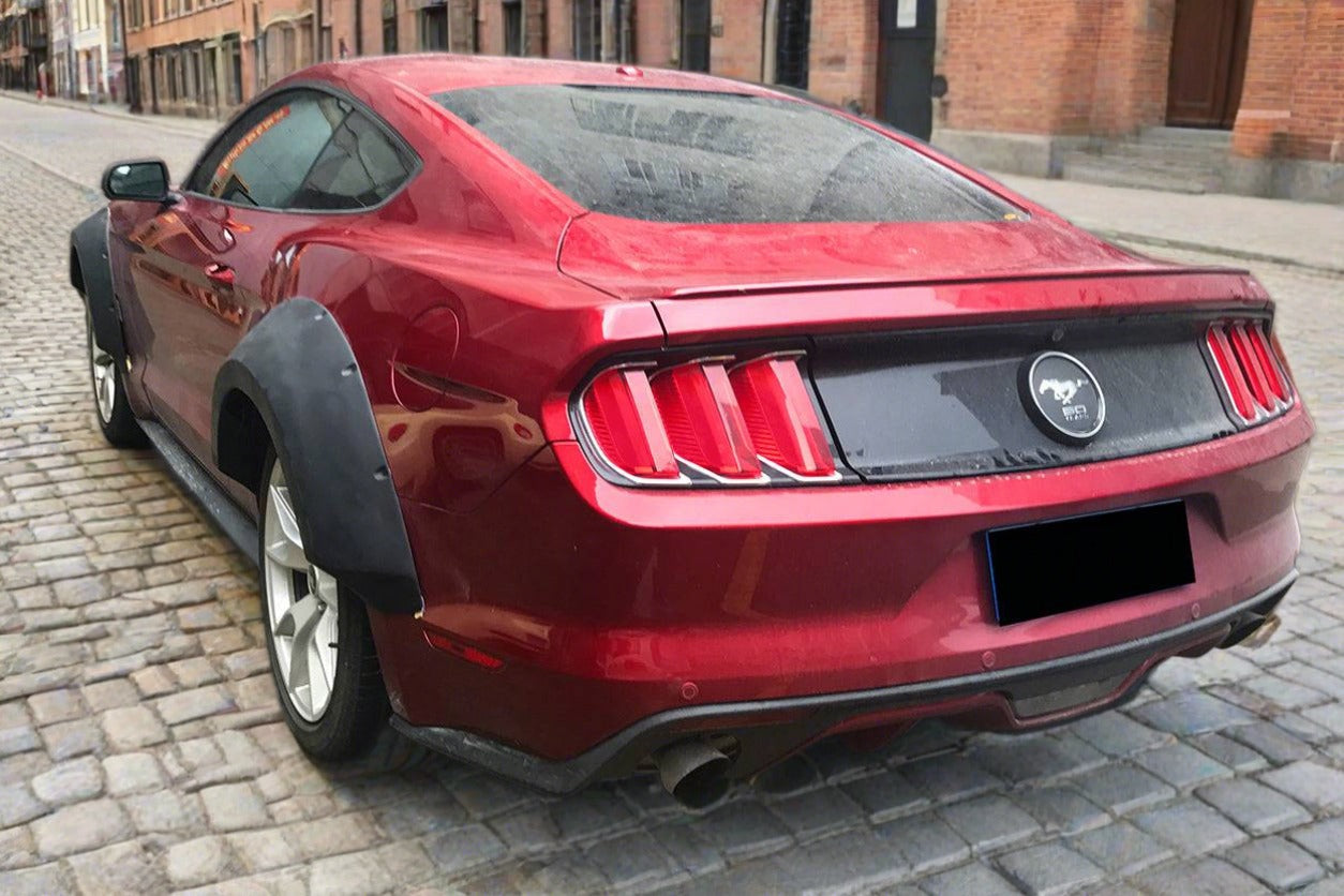 2015-2017 Ford Mustang TRU Style Wide Fender Flare - Carbonado