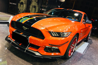 2015-2017 Ford Mustang AR Style Carbon Fiber Canards