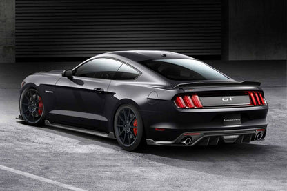 2015-2017 Ford Mustang HY Style Carbon Fiber Rear Lip - Carbonado