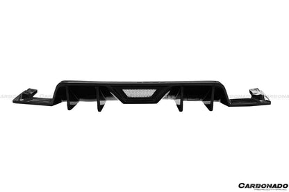 2014-2017 Ford Mustang HY Style Carbon Fiber Rear Lip - Carbonado Aero