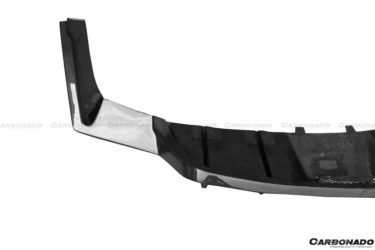 2014-2017 Ford Mustang HY Style Carbon Fiber Rear Lip - Carbonado Aero