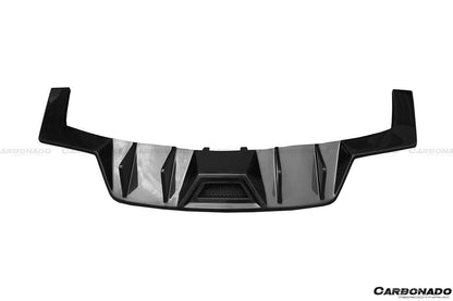 2015-2017 Ford Mustang HY Style Carbon Fiber Rear Lip - Carbonado