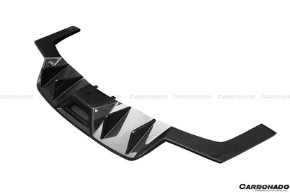 2014-2017 Ford Mustang HY Style Carbon Fiber Rear Lip - Carbonado Aero