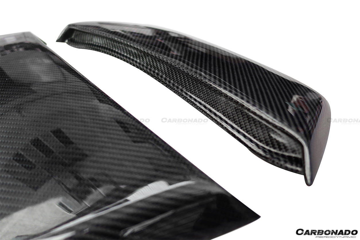 2015-2023 Ford Mustang Rsh Style Carbon Fiber Quarter Panel Side Scoops