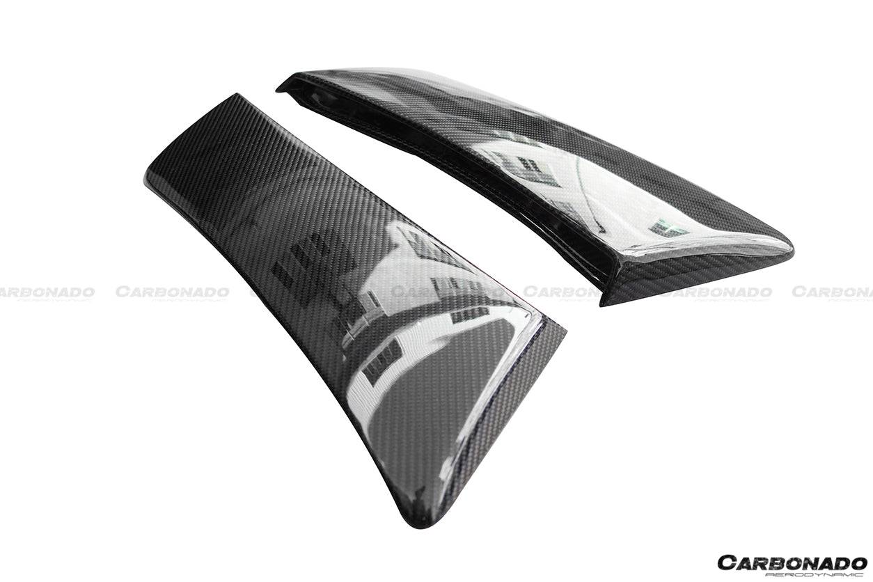 2014-2017 Ford Mustang Rsh Style Quarter Panel Side Scoops - Carbonado Aero