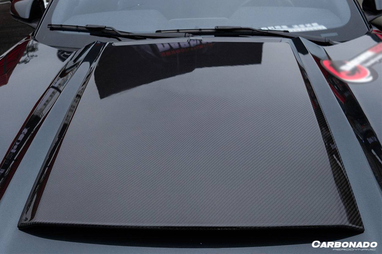 2014-2017 Ford Mustang RSH Style Hood Scoop Cover - Carbonado Aero