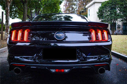 2015-2023 Ford Mustang Rsh Style Carbon Fiber Trunk Spoiler - Carbonado