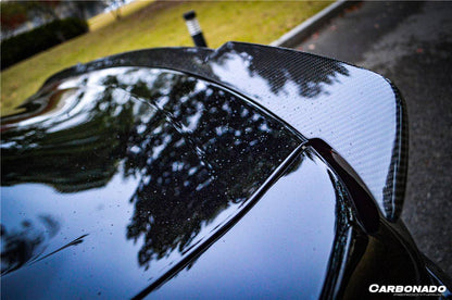 2015-2023 Ford Mustang Rsh Style Carbon Fiber Trunk Spoiler - Carbonado
