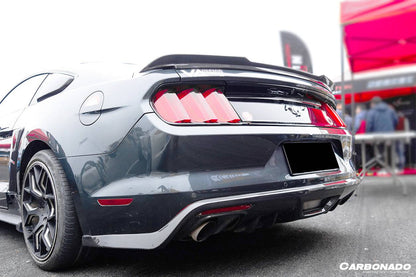 2014-2023 Ford Mustang Rsh Style Carbon Fiber Turnk Spoiler - Carbonado Aero