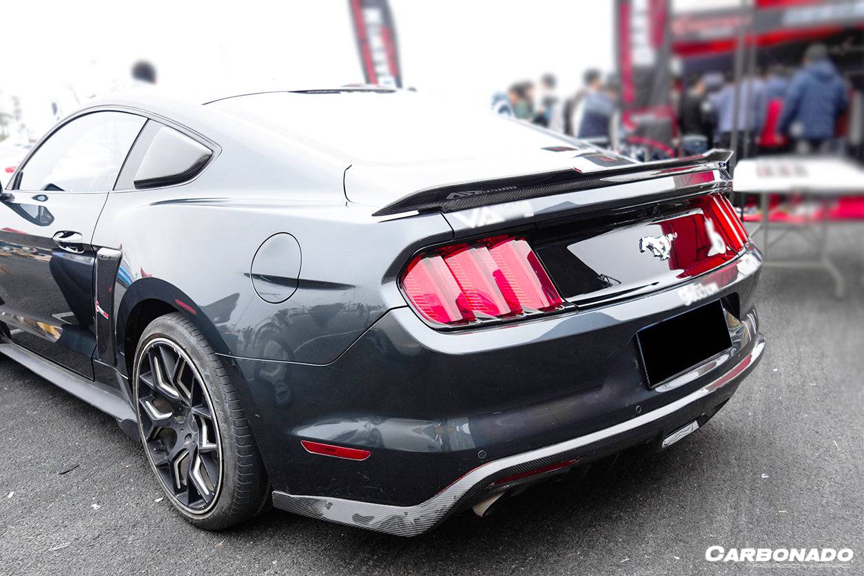 2014-2023 Ford Mustang Rsh Style Carbon Fiber Turnk Spoiler - Carbonado Aero