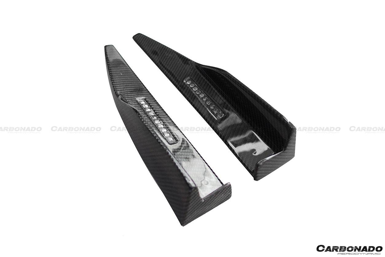 2014-2017 Ford Mustang Rsh Style Side Skirts Winglets - Carbonado Aero