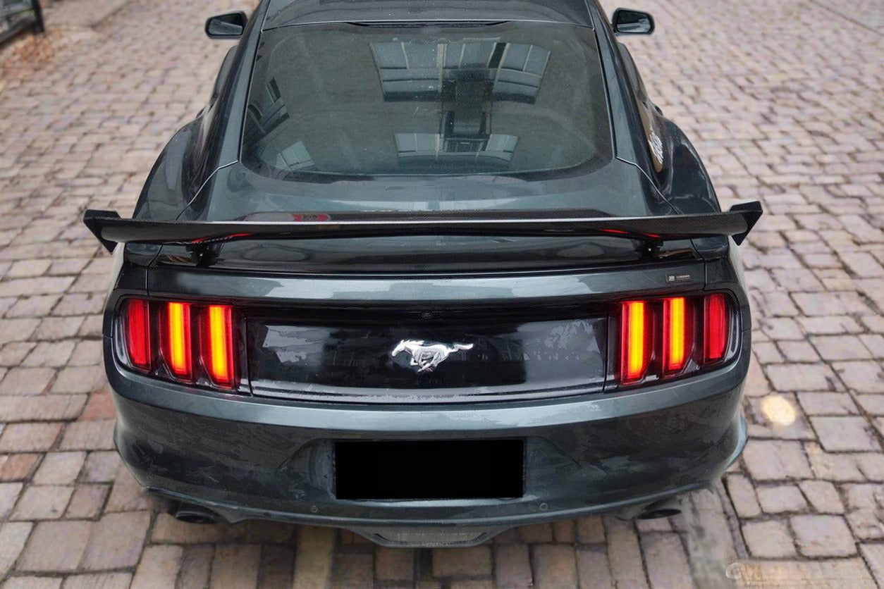 2014-2023 Ford Mustang AR Style Carbon Fiber Wing - Carbonado Aero